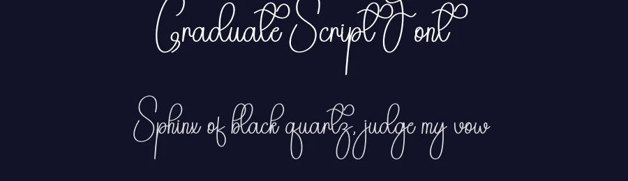 Graduate Script Font by andikastudio — Script Handwritten Font — thumbnail 2