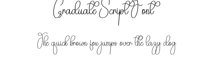 Graduate Script Font by andikastudio — Script Handwritten Font