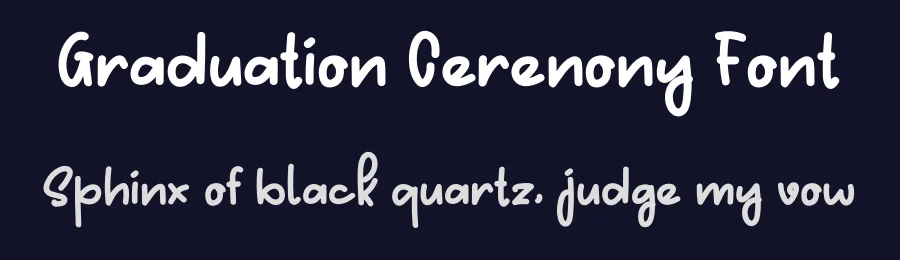 Graduation Cerenony Font by levincreative — Script Handwritten Font — thumbnail 2