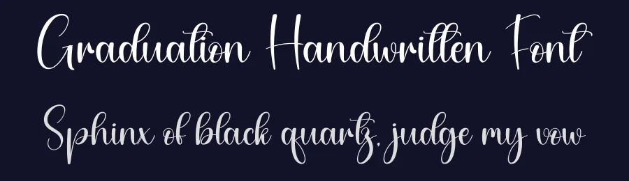Graduation Handwritten Font by andikastudio — Script Handwritten Font — thumbnail 2