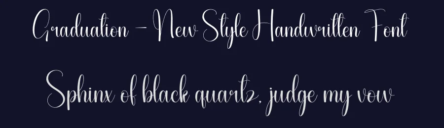 Graduation – New Style Handwritten Font by andikastudio — Script Handwritten Font — thumbnail 2