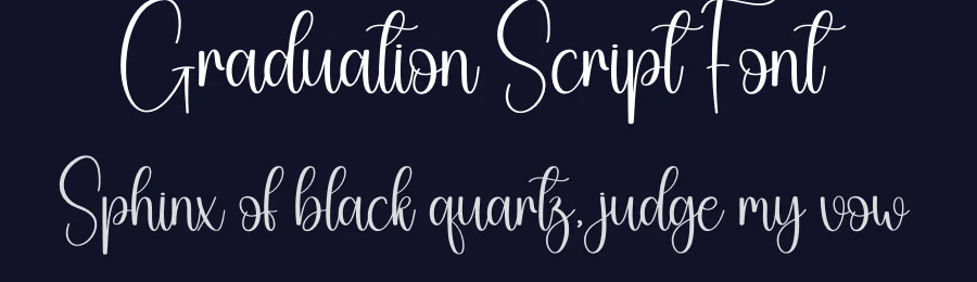 Graduation Script Font by creativeletter — Script Handwritten Font — thumbnail 2