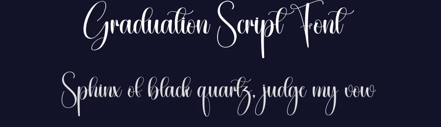 Graduation Script Font by creativeletter — Script Handwritten Font — thumbnail 2