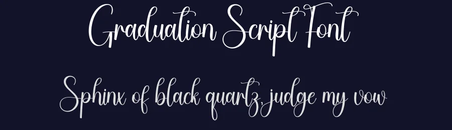 Graduation Script Font by creativeletter — Script Handwritten Font — thumbnail 2