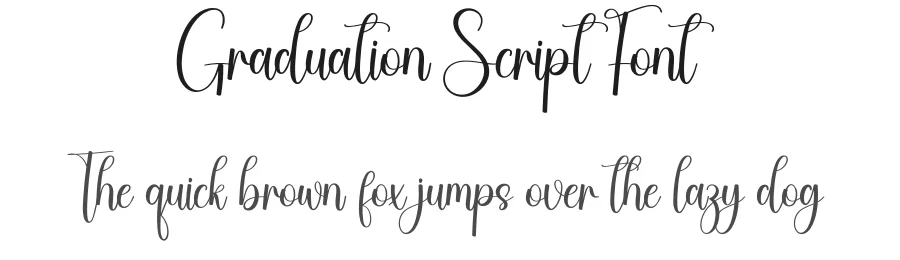 Graduation Script Font by creativeletter — Script Handwritten Font
