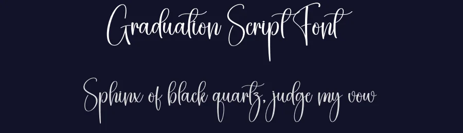 Graduation Script Font by creativeletter — Script Handwritten Font — thumbnail 2
