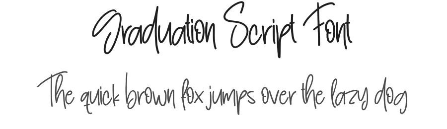 Graduation Script Font by creativeletter — Script Handwritten Font