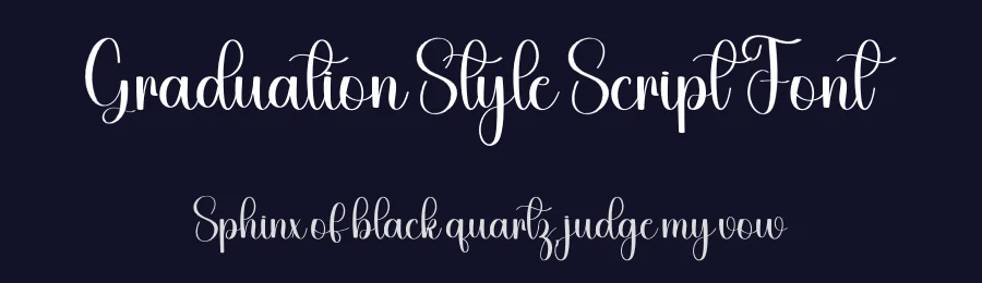 Graduation Style Script Font by freshtypeink — Script Handwritten Font — thumbnail 2