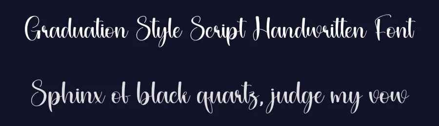 Graduation Style Script Handwritten Font by andikastudio — Script Handwritten Font — thumbnail 2