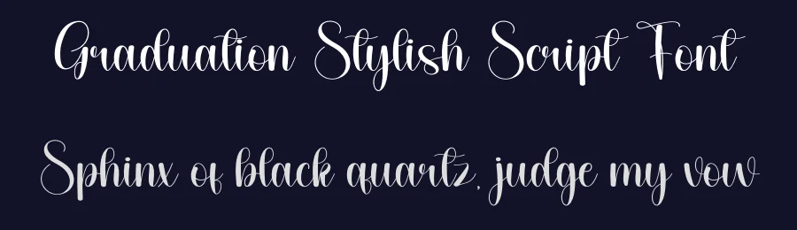 Graduation Stylish Script Font by andikastudio — Script Handwritten Font — thumbnail 2