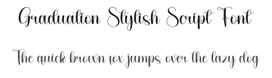 Graduation Stylish Script Font by andikastudio — Script Handwritten Font