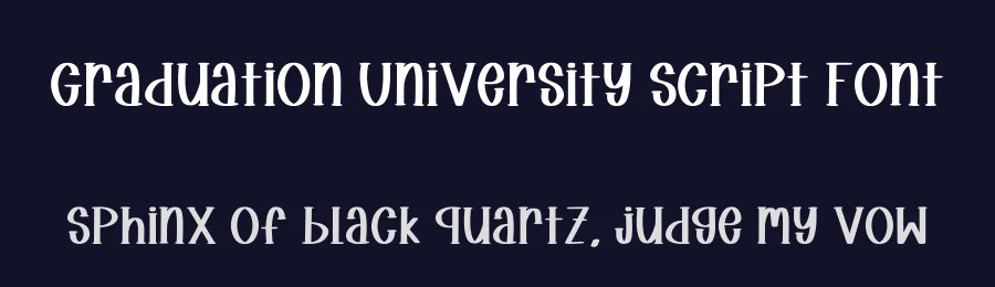 Graduation University Script Font by Funtype — Script Handwritten Font — thumbnail 2