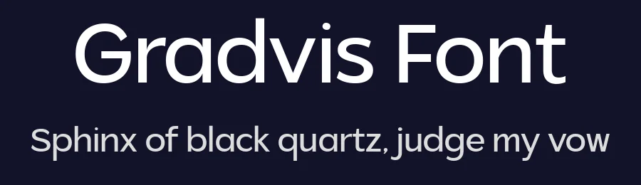 Gradvis Font by Heinzel Std. — Sans Serif Font — thumbnail 2