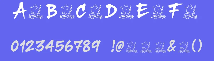 Graffiti Tagline Free Font by Letterlays — Display Font — thumbnail 3