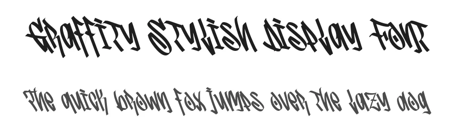 Graffity Stylish Display Font by Creatype Studio — Display Font