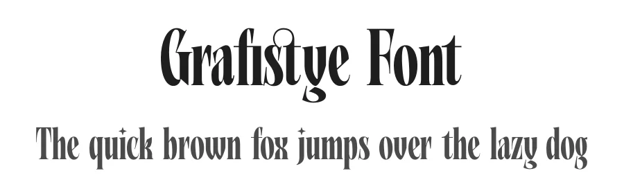 Grafistye Font by timelesstype.co — Serif Font