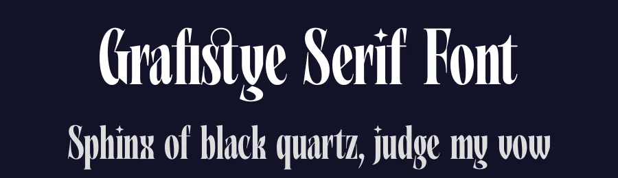 Grafistye Serif Font by timelesstype.co — Serif Font — thumbnail 2