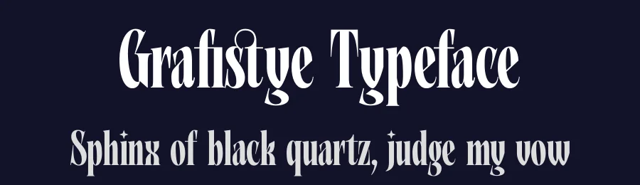 Grafistye Typeface by timelesstype.co — Display Font — thumbnail 2