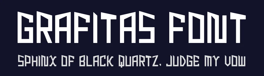 Grafitas Font by hayoyuka8 — Display Font — thumbnail 2