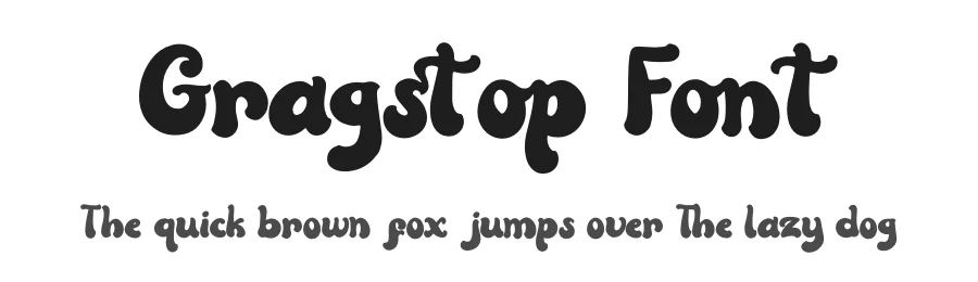Gragstop Font by Denustudios — Display Font