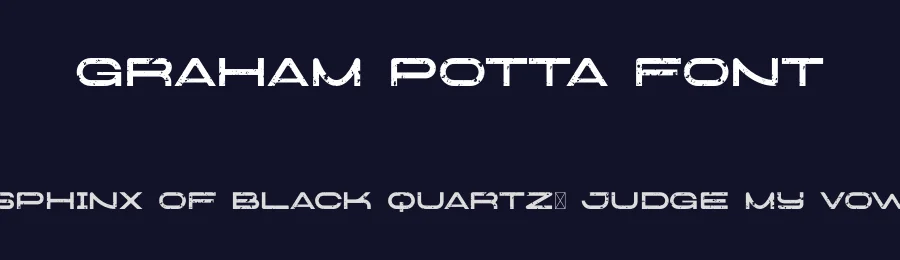 Graham Potta Font by Mevricks Studio — Sans Serif Font — thumbnail 2