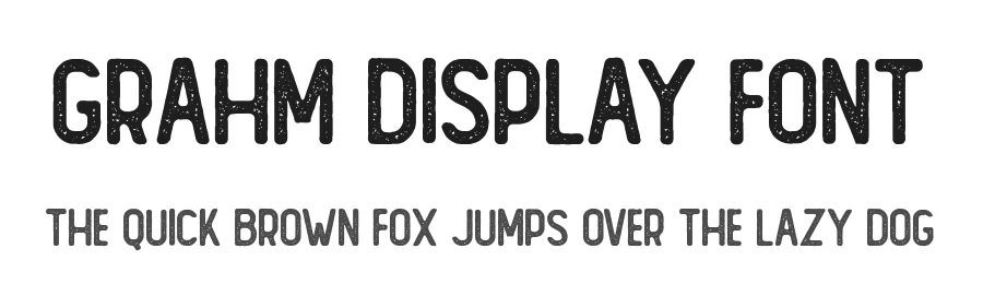 Grahm Display Font by vultype — Display Font