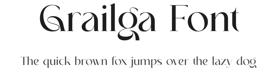 Grailga Font by Rantautype — Serif Font