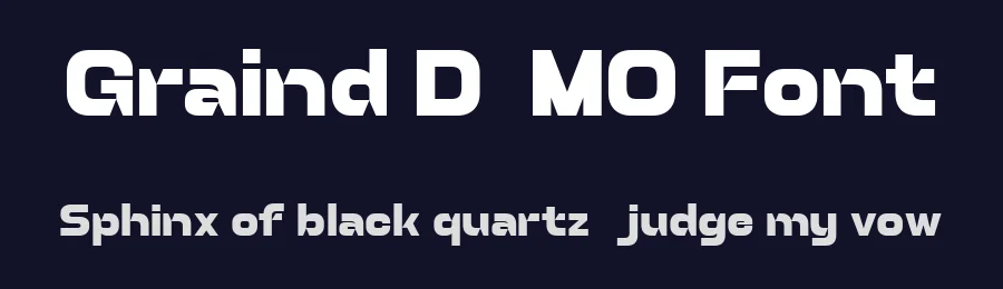 Graind DEMO Font by Ragamkata — Sans Serif Font — thumbnail 2