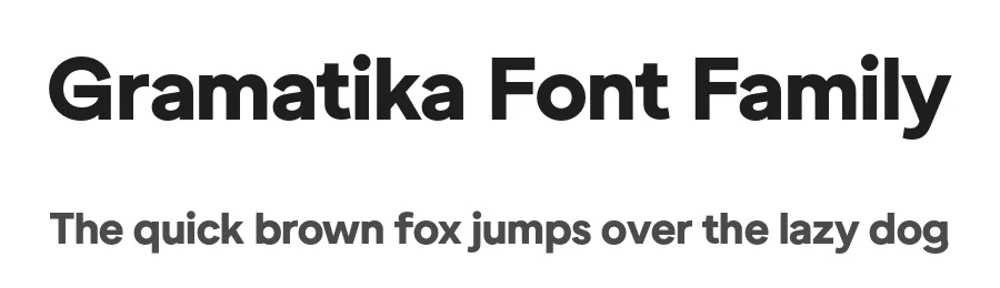 Gramatika Font Family by Tokotype — Decorative Font