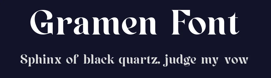 Gramen Font by ErmediaStudio — Serif Font — thumbnail 2