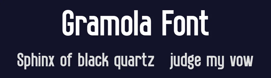 Gramola Font by Say Studio — Sans Serif Font — thumbnail 2