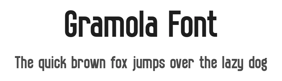 Gramola Font by Say Studio — Sans Serif Font