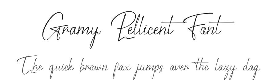 Gramy Pellicent Font by Gracetypestudio — Script Handwritten Font