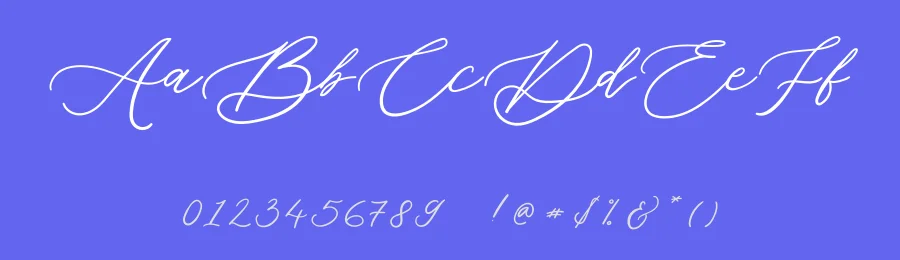Grand Amoura Handwritten Font by ReyreyBlue — Script Handwritten Font — thumbnail 3