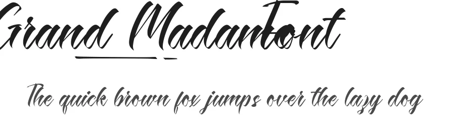 Grand Madame Font by RaisProject — Script Handwritten Font