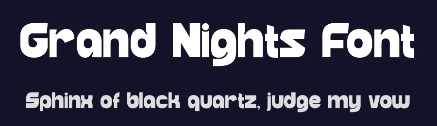 Grand Nights Font by timelesstype.co — Display Font — thumbnail 2
