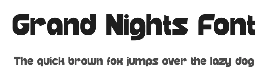 Grand Nights Font by timelesstype.co — Display Font