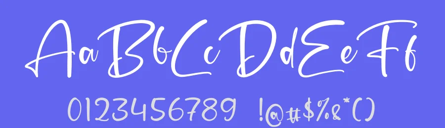 Grand Panttura Font by glorytype — Script Handwritten Font — thumbnail 3