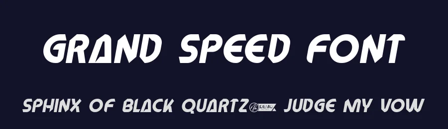Grand Speed Font by nihstudio — Sans Serif Font — thumbnail 2