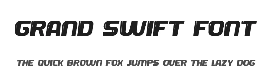 Grand Swift Font by noahtype β Decorative Font
