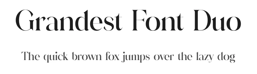Grandest Font Duo by Storytype — Script Handwritten Font