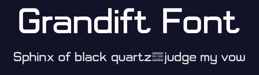 Grandift Font by Din Studio — Sans Serif Font — thumbnail 2