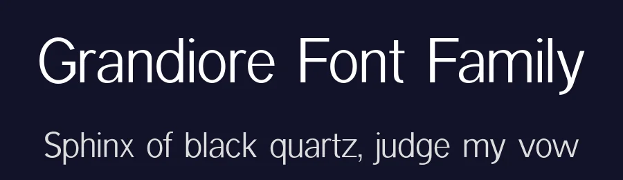 Grandiore Font Family by UICreative — Decorative Font — thumbnail 2