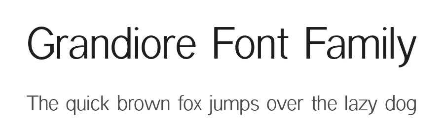 Grandiore Font Family by UICreative — Decorative Font