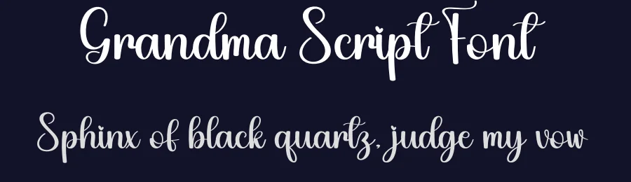 Grandma Script Font by andikastudio — Script Handwritten Font — thumbnail 2