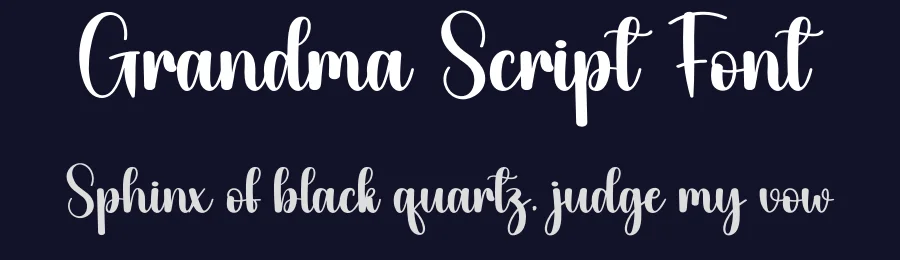 Grandma Script Font by andikastudio — Script Handwritten Font — thumbnail 2