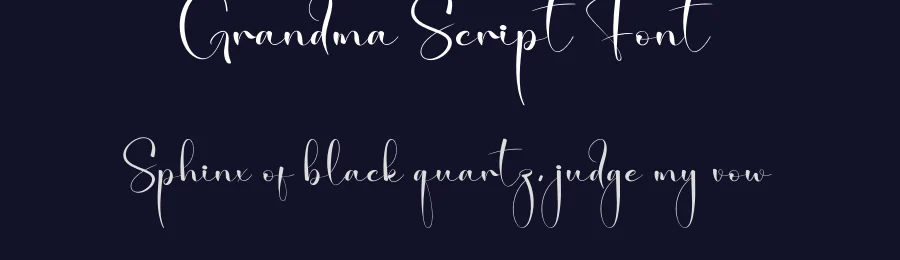 Grandma Script Font by creativeletter — Script Handwritten Font — thumbnail 2