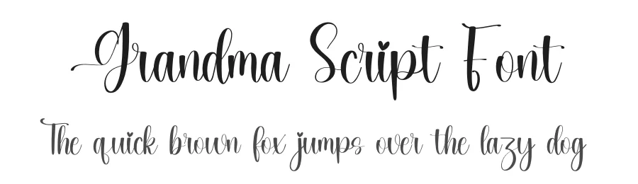 Grandma Script Font by inermediaSTUDIO — Script Handwritten Font