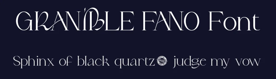 Granible Fano Font by CalligraphyFonts.net — Display Font — thumbnail 2