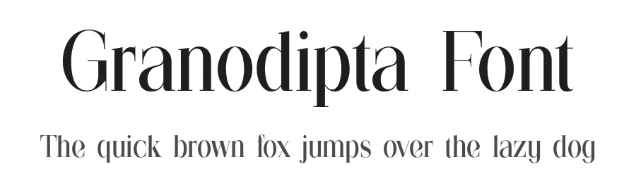 Granodipta Font by UICreative — Serif Font